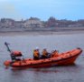 Leicester Challenge 2 with the Zetland Lifeboat Museum in the background